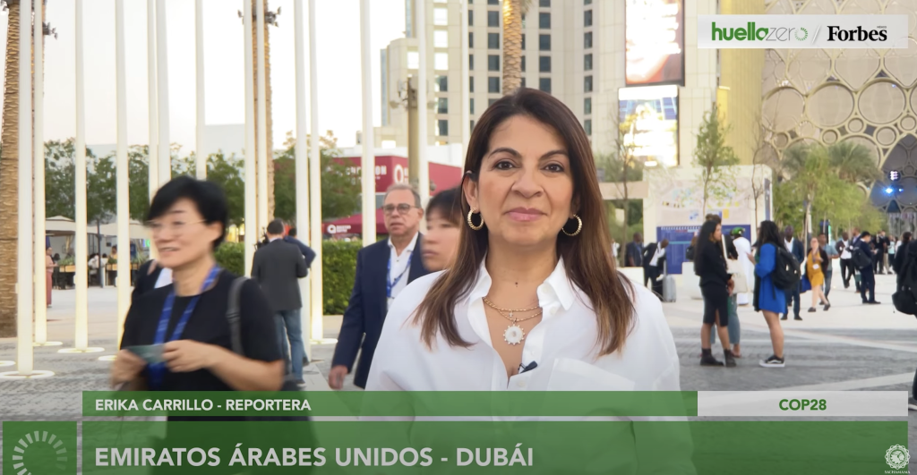 COP28: Dubái se convierte en el epicentro de la lucha contra el cambio climático Erika Carillo desde la COP28 en Dubái.