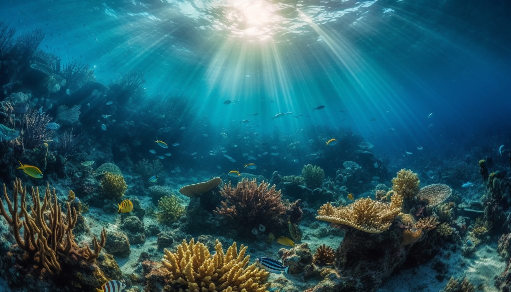 COP28: La preservación de los océanos es clave para combatir el cambio climático Oceano. Foto Freepik