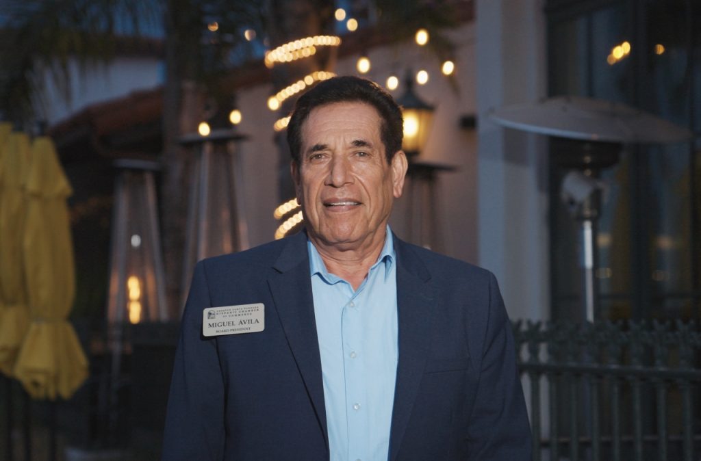 Miguel Ávila is a prominent business and community leader with more than 50 years of residence in Santa Barbara, California. Photo: Huella Zero.